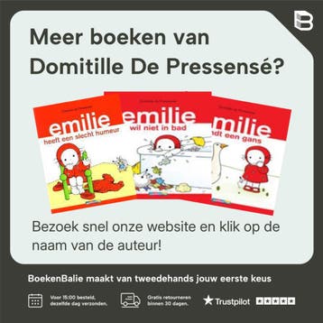 Emilie en Arthur / Emilie / 4 - Domitille De Pressensé, Boeken, Verzenden, Gelezen, Domitille De Pressensé