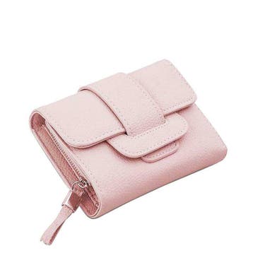 ZILOU Overslagportemonnee Met Rits - Elegant - Roze [TIP!], Verzenden, Nieuw, Roze, Overige merken