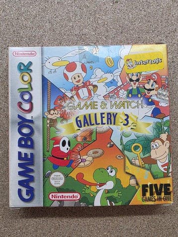 Extremely Rare Nintendo Game Boy Game & Watch Gallery 3, Nieuw