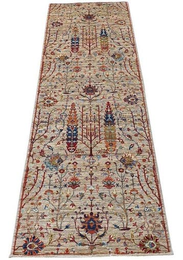 Designer tapijt - Lebensbaum - Meesterwerk - Loper - 292 cm, Nieuw