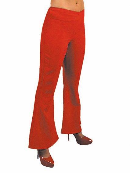 Hippie broek dames rood, Kleding | Dames, Carnavalskleding en Feestkleding, Nieuw, Ophalen of Verzenden