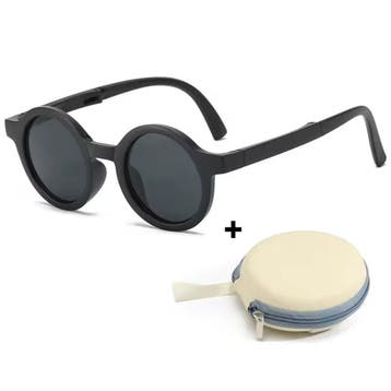 UV-bestendige opvouwbare zonnebril voor babys+opbergdoos, Verzenden, Nieuw, Sweet-One