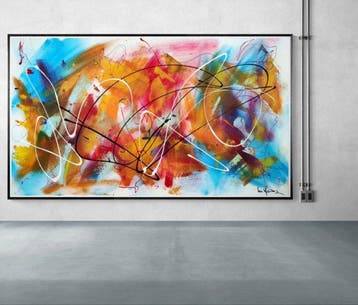 Luc Mora - The dominant colour - XXL, Antiek en Kunst