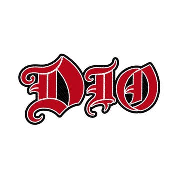 Dio - Logo Cut Out - Patch officiële merchandise, Ophalen of Verzenden, Nieuw, Kleding