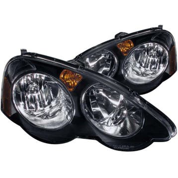 ANZO 2002-2004 Acura RSX Crystal Headlights Black, Ophalen of Verzenden, Nieuw