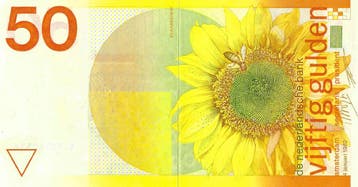50 gulden 1982 Zonnebloem Zeer Fraai, Verzenden