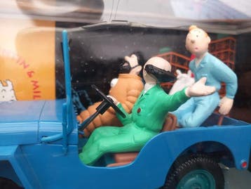 Hapax 1:18 - Modelauto - Jeep bleue - (Objectif Lune), Nieuw
