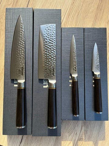 Mes-schede - Staal, Hout - Japan (Zonder minimumprijs)