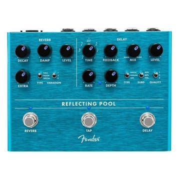 Fender 234546000 Reflecting Pool Delay/Reverb, effect pedaal, Muziek en Instrumenten, Effecten, Ophalen of Verzenden, Nieuw