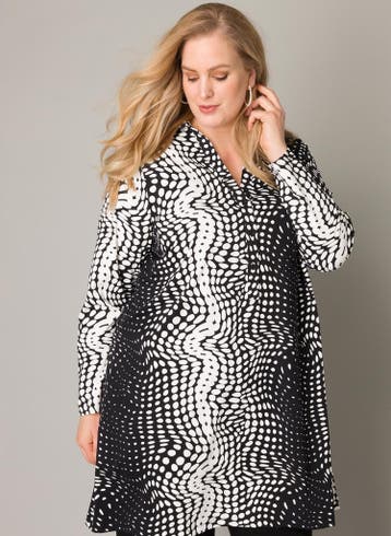 Colletta tuniek travel stof Maat:, Kleding | Dames, Verzenden, Nieuw, Overige kleuren