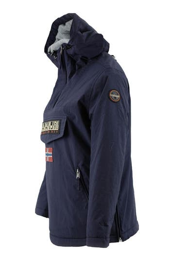 Napapijri Jas in maat XS Blauw, Napapijri, Verzenden, Zo goed als nieuw, Blauw