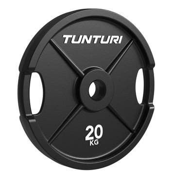 Tunturi Platinum Cast Iron Plate - Bumperplate - 20kg, Verzenden, Nieuw