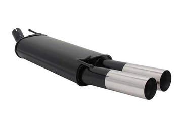 Sportuitlaat Opel Corsa D 06-14 2x76mm RL-Design einddemper, Verzenden, Nieuw