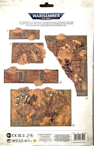 Warhammer 40k Terrain Area Set (Warhammer 40.000 nieuw), Hobby en Vrije tijd, Ophalen of Verzenden, Nieuw