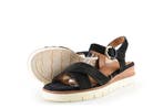 Tamaris Sandalen in maat 37 Blauw, Tamaris, Sandalen of Muiltjes, Zo goed als nieuw, Verzenden