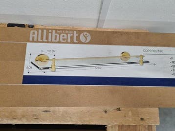 Planchet Tablet Allibert Coperblink Hangend Glanzend, Ophalen of Verzenden, Nieuw, Overige typen
