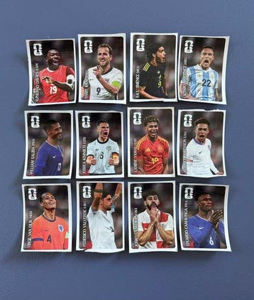 2026 Panini World Cup Stickers Lamine Yamal, kimmich, Nieuw