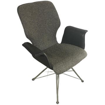bert plantagie Set Van 4 Eetkamerstoelen Nevio 3.0 -, Ophalen of Verzenden, Zo goed als nieuw, Grijs, Vier