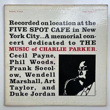 Charlie Parker, Cecil Payne - A Night At The Five Spot (1st, Nieuw in verpakking
