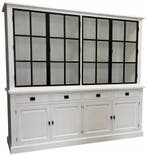 Buffetkast Soest wit met stalen deuren 250cm, Huis en Inrichting, Kasten | Buffetkasten, Ophalen of Verzenden, Nieuw