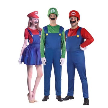 Mario en Luigi kostuum, Ophalen of Verzenden, Nieuw
