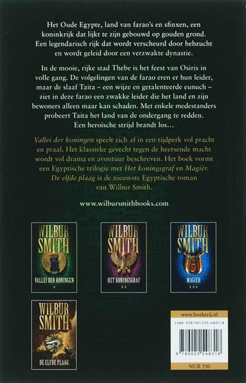Vallei der koningen / Egypte 9789022548318 Wilbur Smith, Verzenden, Gelezen, Wilbur Smith
