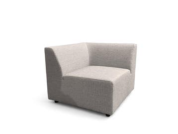 Burano Elements Tuinset All-Weather Grijs/Beige - Hoekdeel, Tuin en Terras, Ophalen of Verzenden, Nieuw