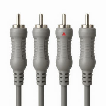 Bandridge 2RCA Connector – 10m (EOL) (Nieuw), Verzenden, Nieuw