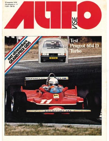 1979 AUTOVISIE MAGAZINE 17 NEDERLANDS, Nieuw, Author