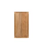 Teak kuiptafel - inklapbaar - massief teak - 80 x 70/ 35 cm, Ophalen of Verzenden, Nieuw