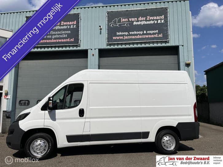 Peugeot Boxer Bestel 330 2.2 HDI L2H2, Auto's, Bestelauto's, Lease, Handgeschakeld, Wit, Financial lease, Diesel, Euro 5, Gebruikt