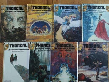 Thorgal T1 + T13 à T15 + T19 à T22 - 8x C - 8 Album - Eerste, Nieuw