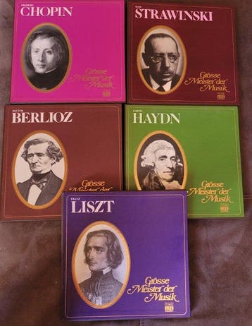 Chopin/Strawinski/Berlioz/Haydn/Liszt - Diverse artiesten -, Cd's en Dvd's, Vinyl Singles, Nieuw in verpakking