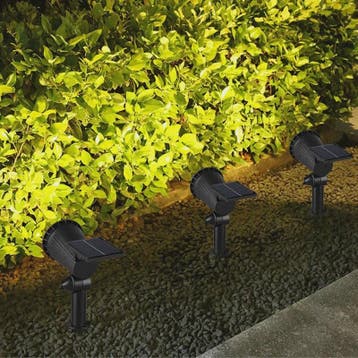 Verstelbare Solar Spotlight 9 LED - Waterdicht IP65 - Tuin,, Verzenden, Nieuw