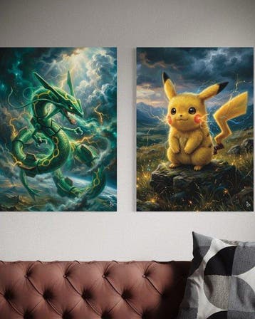 ANDSAL MCMXCI - Lot of 2 Rayquaza & Pikachu Infinite Power, Nieuw
