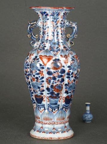 Balustervaas - Porselein - China - Kangxi (1662-1722) -