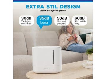Sofresh Luna - Luchtbevochtiger - App-bediening 5L 300ml/u, Witgoed en Apparatuur, Luchtbehandelingsapparatuur, Verzenden, Nieuw