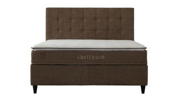 Opberg Boxspring Amsterdam - diverse maten, Verzenden, Nieuw, Tweepersoons