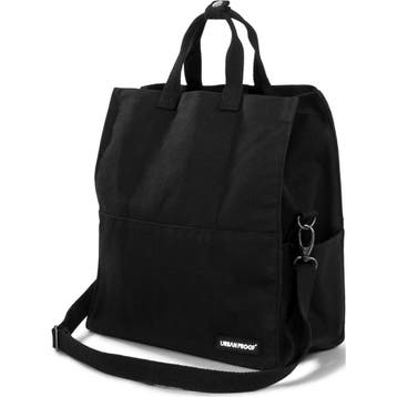 URBAN PROOF city tote bag 22L recycled zwart, Verzenden, Nieuw