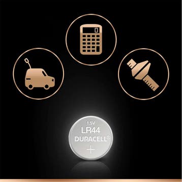 Duracell knoopcel alka LR44 a2 (Batterijen - Knoopcellen), Verzenden, Nieuw, Duracell