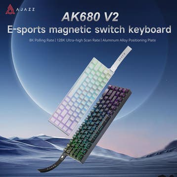 Ajazz AK680 V2 Gaming Toetsenbord: Magnetische Switches, 8K, Verzenden, Nieuw