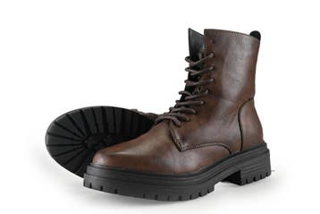 Double Heart Biker boots in maat 37 Bruin, Bruin, Verzenden, Overige typen, Double Heart