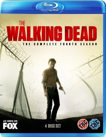 The Walking Dead - Seizoen 4 (UK) (Blu-ray), Verzenden, Gebruikt