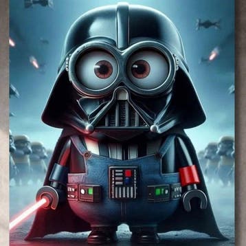 Lego Merchandise - Minion Darth Vader di Star Wars versione, Kinderen en Baby's, Speelgoed | Duplo en Lego, Nieuw