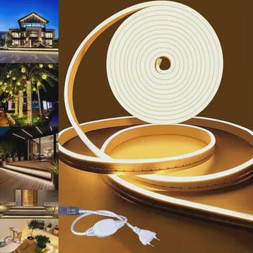 20 Meter Flexibele LED Neon Strip - 220V IP67 Waterdicht - Z, Verzenden, Nieuw