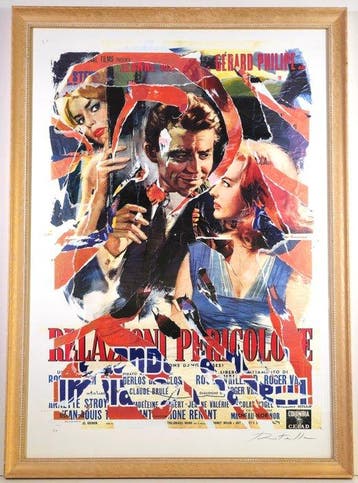 Mimmo Rotella (1918-2006) - Relazioni Pericolose (Dangerous