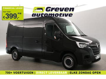 Renault Master T35 2.3 dCi L2H2 | Airco | Camera | Carplay, Euro 6, Renault, Zwart, Nieuw