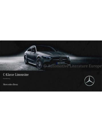 2023 MERCEDES BENZ C KLASSE SEDAN INSTRUCTIEBOEKJE