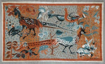 Les Éditions Braun & Cie - Wandtapisserie naar een