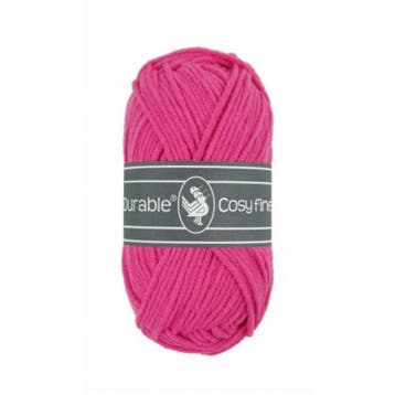 Durable Cosy Fine - Neon Pink - Haakgaren / Breigaren, Ophalen of Verzenden, Nieuw, Breien of Haken, Wol of Garen